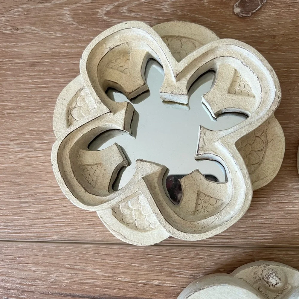 Irish Celtic Knot Brown Small Mirrors set